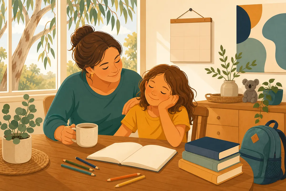 Illustration supporting Deschooling in Australia: What It Is and How Long It Takes