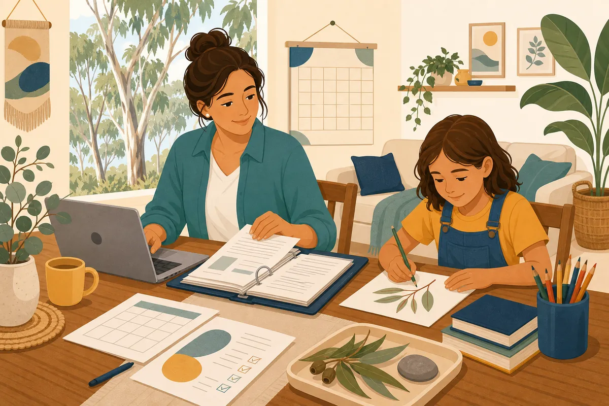 Illustration supporting How to Write a Home Education Learning Plan (With an Example)